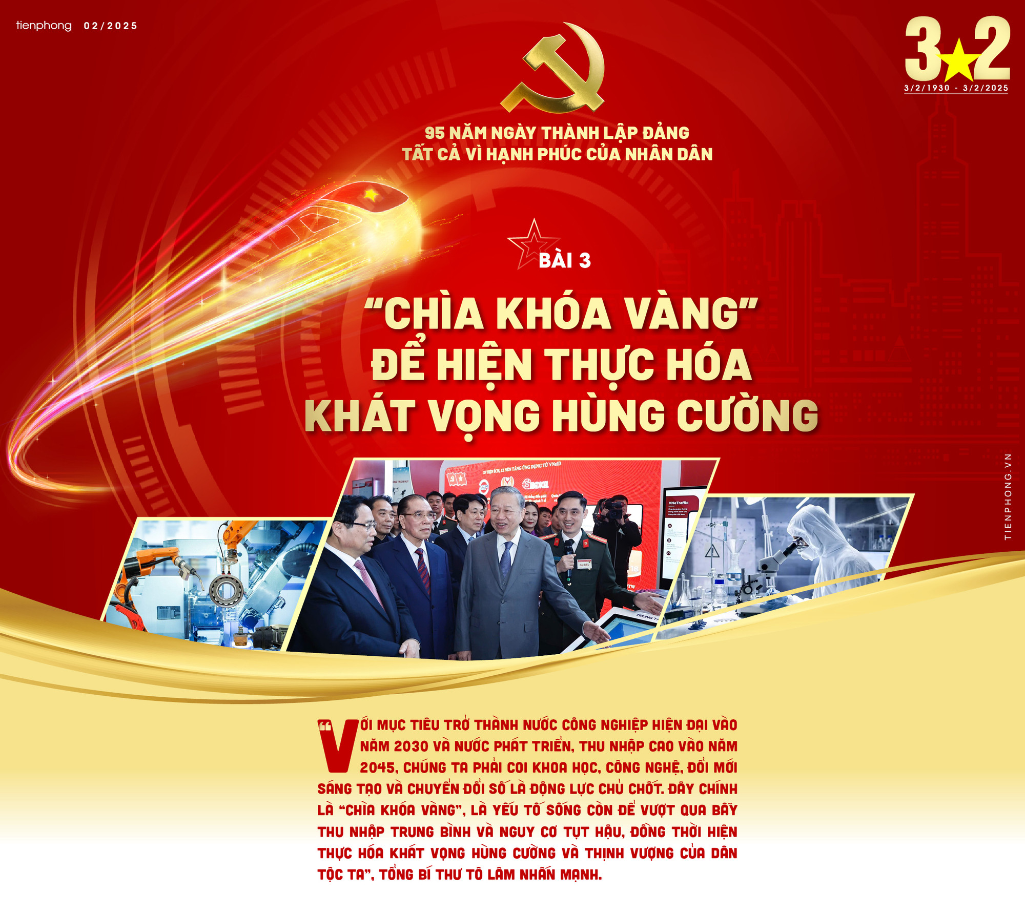 'Chìa khóa vàng' để hiện thực hóa khát vọng hùng cường