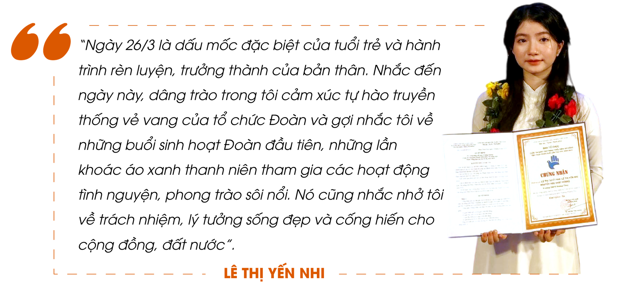 Yến Nhi đạt giải Ba cuộc thi Sáng tạo thanh thiếu niên, Nhi đồng lần thứ XVII năm 2023-2024. Yến Nhi đạt giải Ba cuộc thi Sáng tạo thanh thiếu niên, Nhi đồng lần thứ XVII năm 2023-2024.