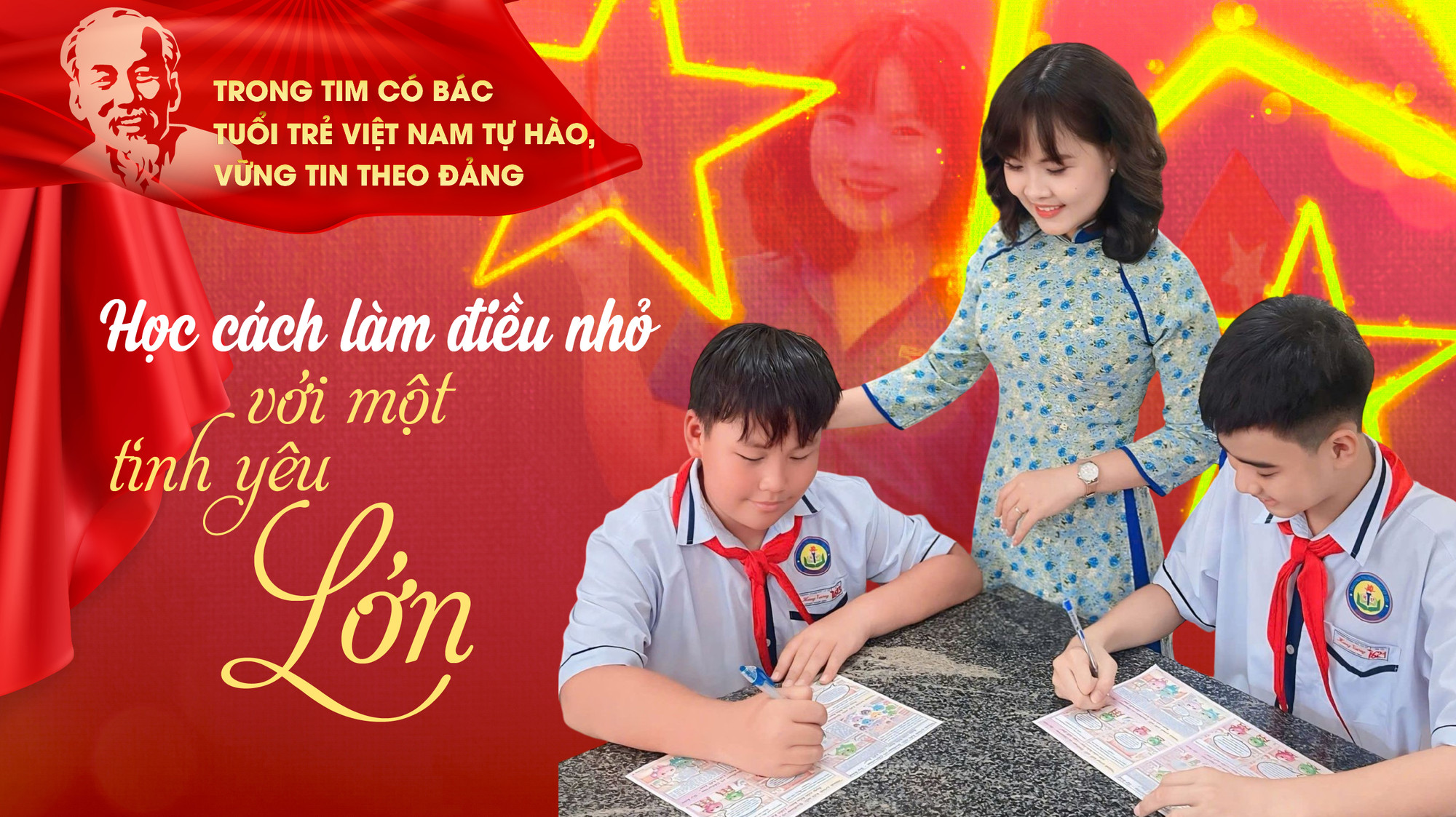 Học cách làm điều nhỏ với một tình yêu lớn