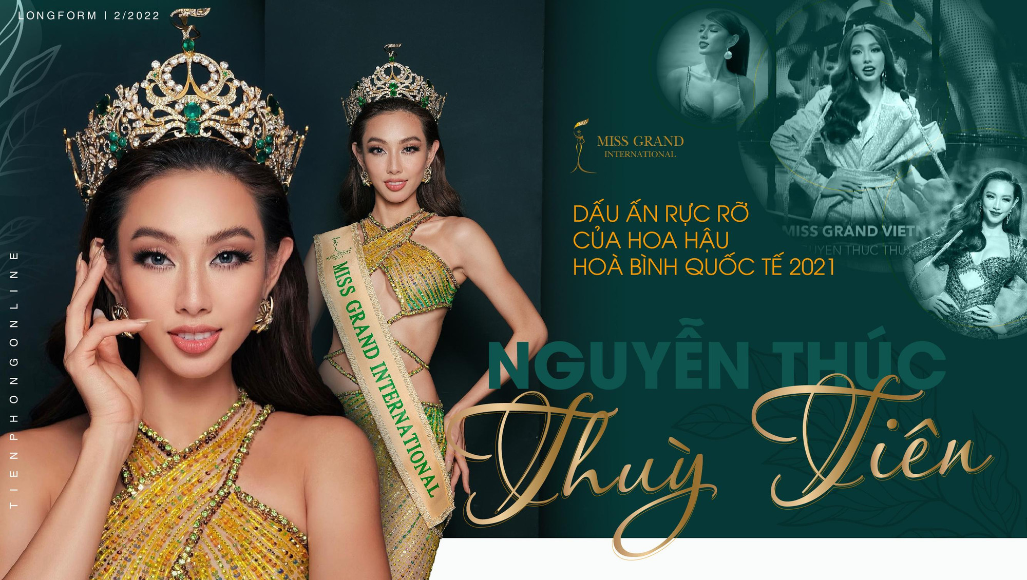 Dấu ấn rực rỡ của Hoa hậu Hòa bình Quốc tế 2021 Nguyễn Thúc Thuỳ Tiên 