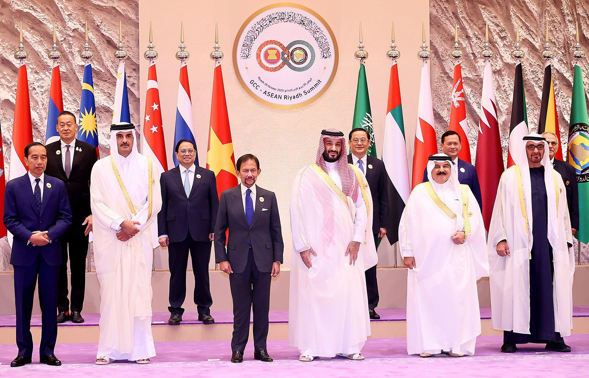 Các nhà lãnh đạo tham dự Hội nghị Cấp cao ASEAN- GCC.
