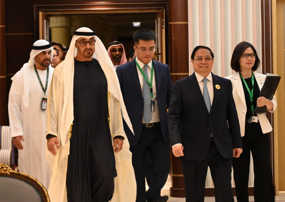 Tổng thống UAE Sheikh Mohamed bin Zayed Al Nahyan muốn đưa quan hệ hợp tác với Việt Nam lên tầm cao mới.