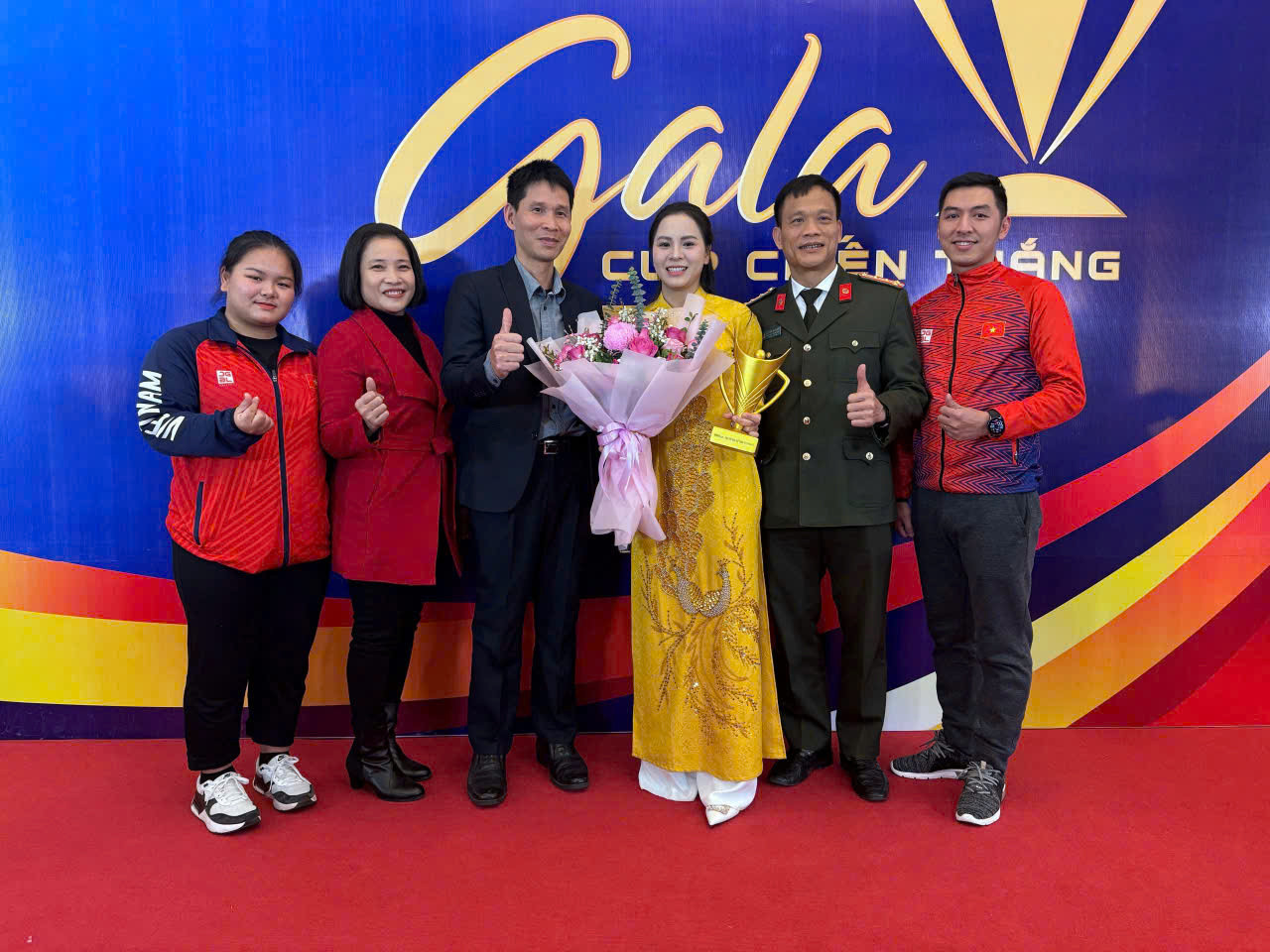 Thu Vinh nhiều lần được vinh danh vì những cống hiến cho thể thao nước nhà.