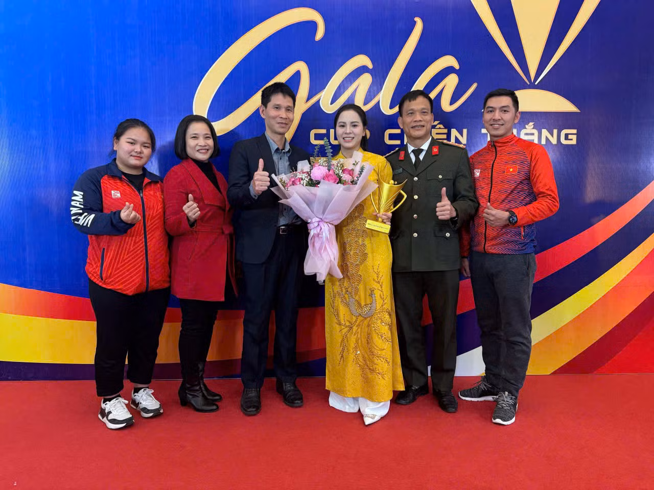 Thu Vinh nhiều lần được vinh danh vì những cống hiến cho thể thao nước nhà.
