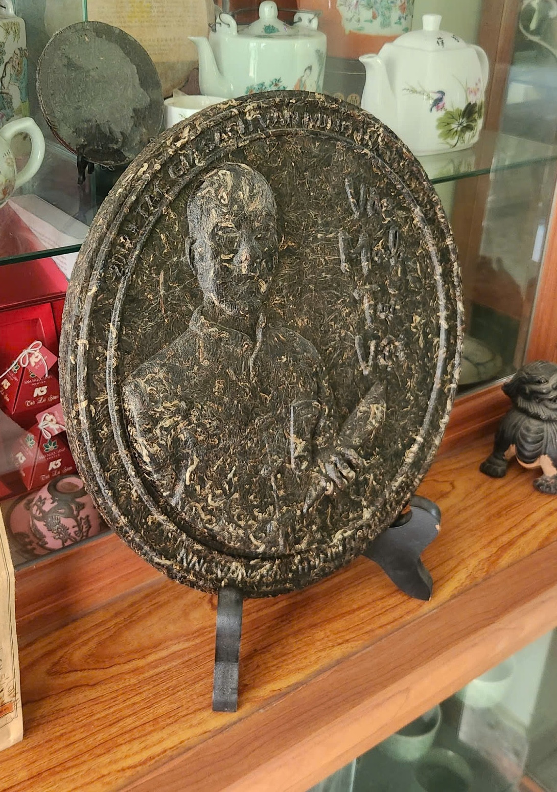 Bánh trà Phổ nhĩ mang thương hiệu Việt Nam Bánh trà Phổ nhĩ mang thương hiệu Việt Nam