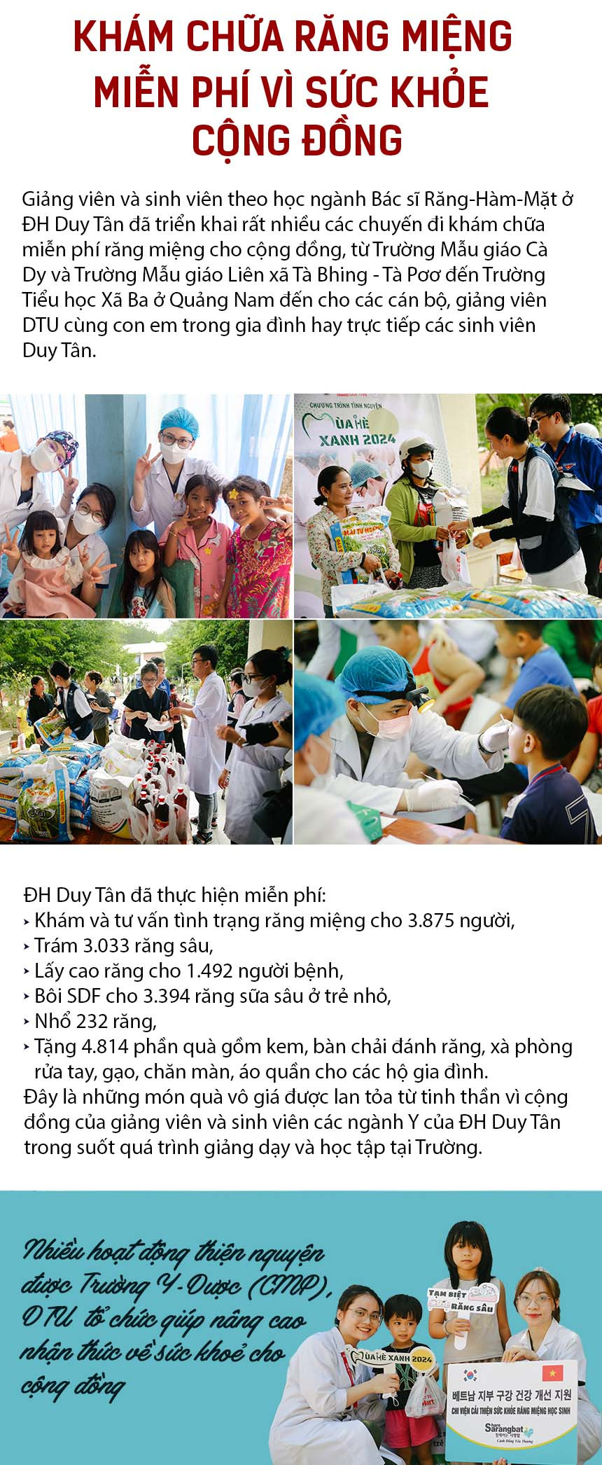 Ngành Bác sĩ Đa khoa và Bác sĩ Răng-Hàm-Mặt ở DTU với nhiều ghi nhận về Đào tạo và Nghiên cứu ảnh 8