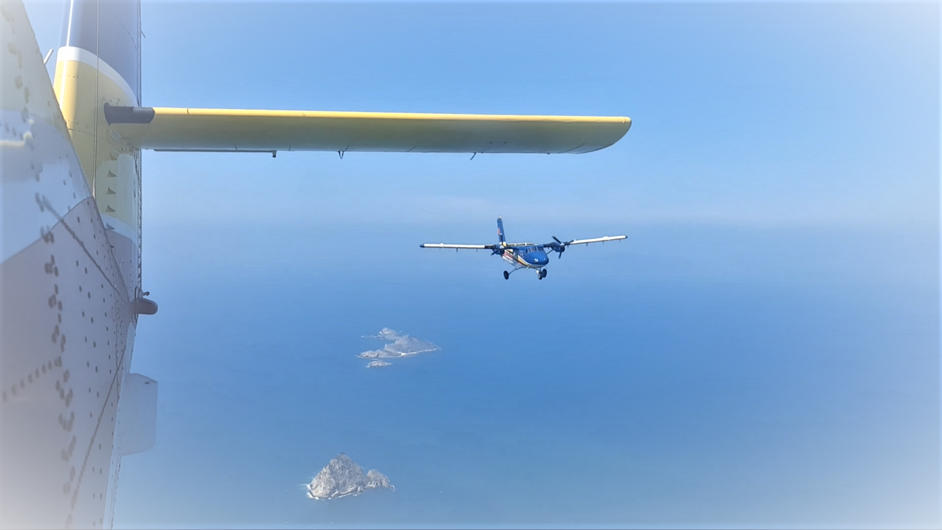 Thủy phi cơ DHC-6 của Lữ đoàn 954 bay trinh sát, tuần thám biển