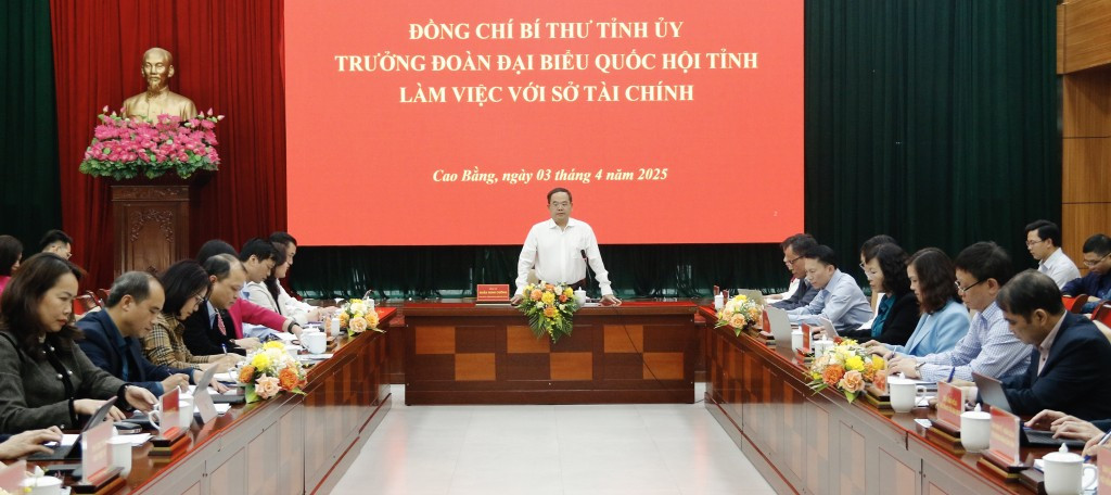 Giải ngân đầu tư công ở Cao Bằng: Đột phá từ con người, kỷ luật hành chính và văn hóa lãnh đạo ảnh 1 Giải ngân đầu tư công ở Cao Bằng: Đột phá từ con người, kỷ luật hành chính và văn hóa lãnh đạo ảnh 1