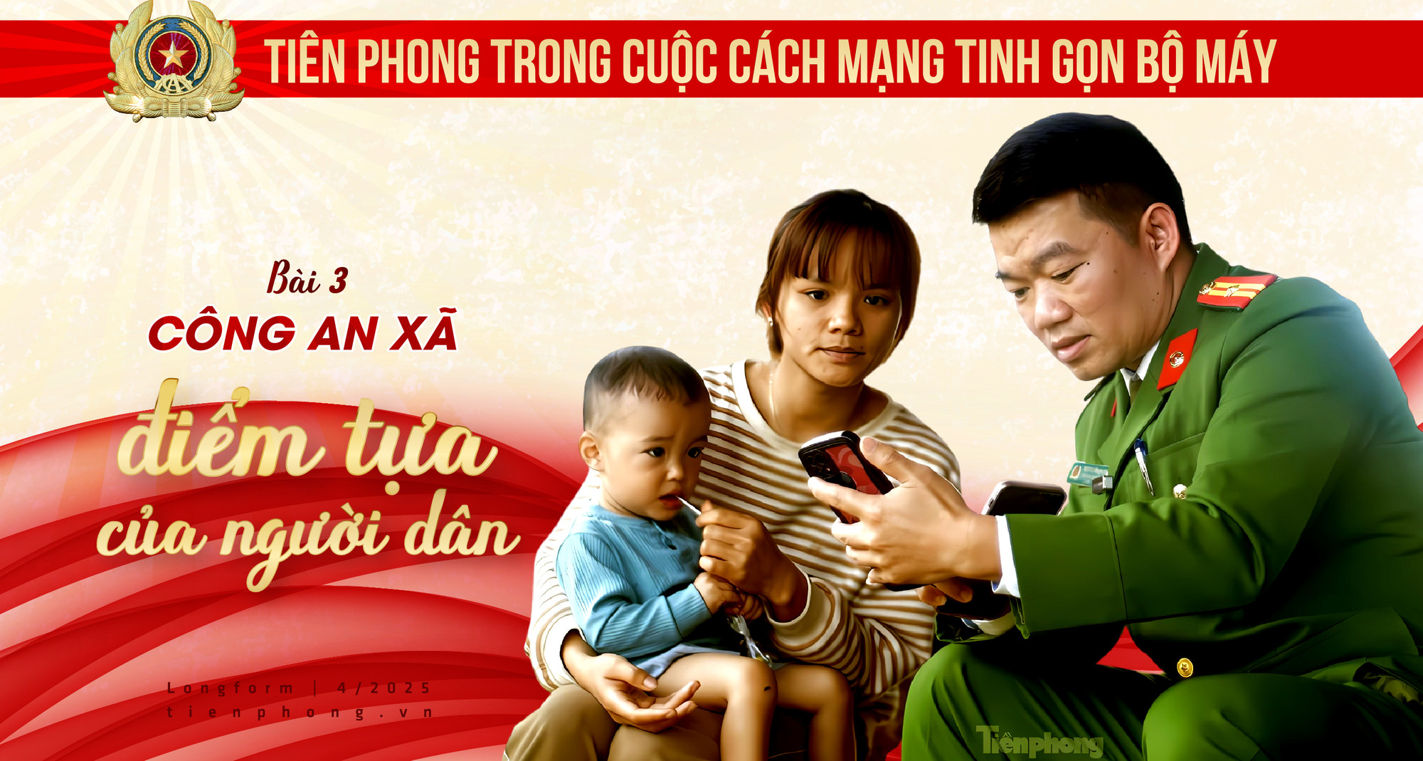 Tiên phong trong cuộc cách mạng tinh gọn bộ máy - Bài 3: Công an xã, điểm tựa vững chắc của dân