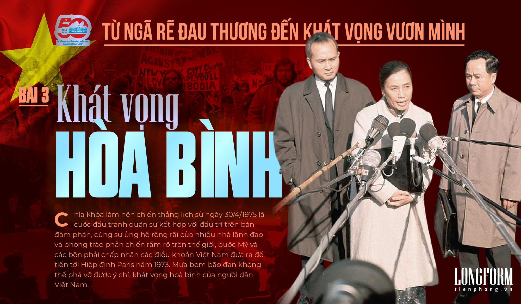 Từ ngã rẽ đau thương đến khát vọng vươn mình - Bài 3: Khát vọng hòa bình