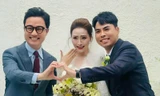 MC Huyền Trang và cầu thủ Đức Huy cưới