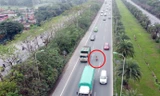 Dự kiến từ 20/9 cấm ô tô tải đi làn sát dải phân cách giữa trên Đại lộ Thăng Long