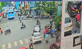 Hàng loạt xe máy bị 'phạt nguội' qua camera trong tháng 8