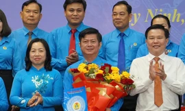 Ông Trần Lê Duy được chỉ định giữ chức Chủ tịch Liên đoàn Lao động tỉnh Tây Ninh