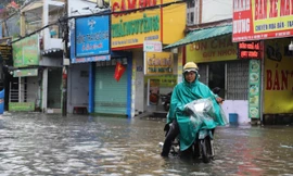 Mưa dông gia tăng ở TPHCM vào cuối tuần