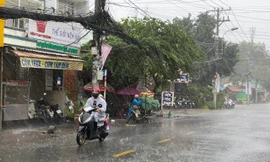 TPHCM mưa dông gia tăng trong tuần mới 