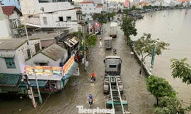 TPHCM sắp đón đỉnh triều 1,7 m: Nguy cơ ngập diện rộng trở lại
