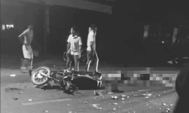 [Clip] Xe máy đấu đầu khiến 2 người tử vong ở Tây Ninh