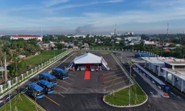 Diện mạo bến xe buýt mới hơn 10.000m2 ở cửa ngõ Tây Bắc TPHCM