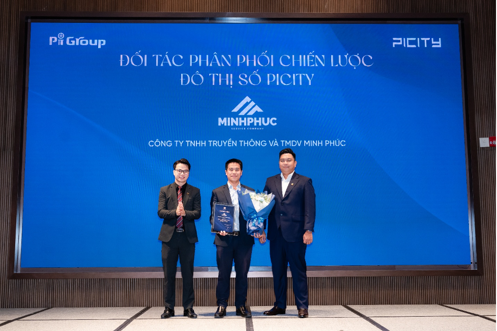Pi Group và Minh Phúc ‘bắt tay’ phân phối Đô thị số Picity