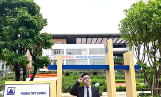  'Choáng' với thành tích của nam sinh đỗ chuyên Lý cả 3 trường top đầu Hà Nội