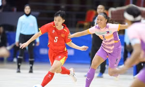 Chờ vàng futsal nữ Việt Nam 