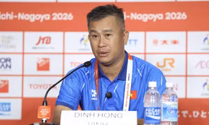 HLV Đinh Hồng Vinh nói gì sau khi U23 Việt Nam vào tứ kết Asiad 20?