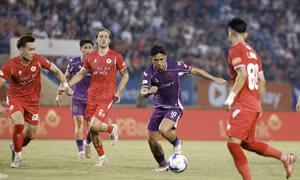 Hy hữu 3 đội cùng điểm, V.League nghẹt thở cuộc đua trụ hạng 