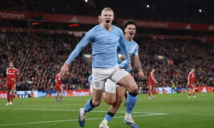 HIGHLIGHTS: Erling Haaland ghi bàn phút bù giờ, Man City ngược dòng trước Liverpool