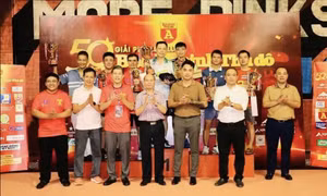 Xác định các VĐV top đầu Giải Pickleball kỷ niệm 50 năm An ninh Thủ đô xuất bản số đầu tiên