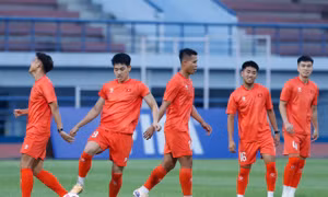 Nguyễn Đình Bắc, Xuân Son tràn đầy năng lượng trên sân tập đội tuyển Việt Nam 