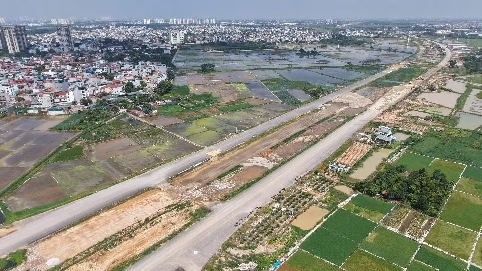 Dự án Vành đai 4 đang tăng tốc về đích