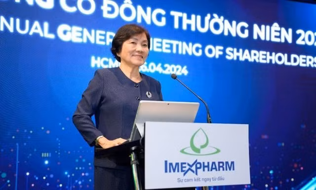 Nhiều lãnh đạo công ty dược Imexpharm bán cổ phiếu