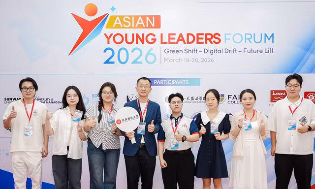 19 trường đại học khu vực tham gia Diễn đàn Lãnh đạo trẻ châu Á 2026