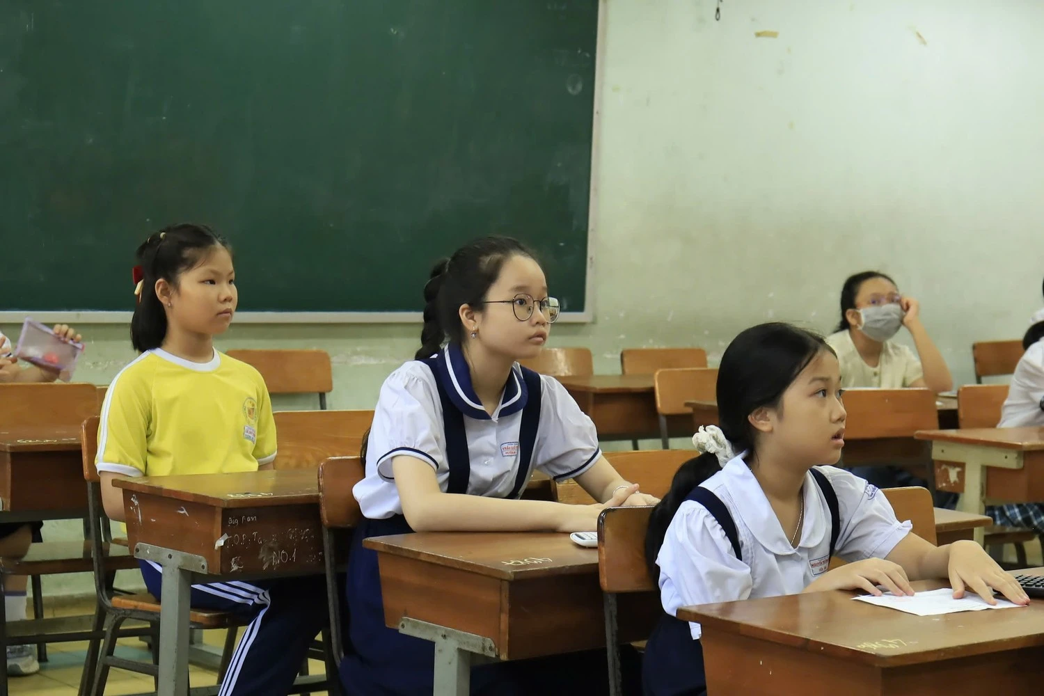 Cấu trúc đề khảo sát lớp 6 Trần Đại Nghĩa ổn định, tỷ lệ chọi cao ngất