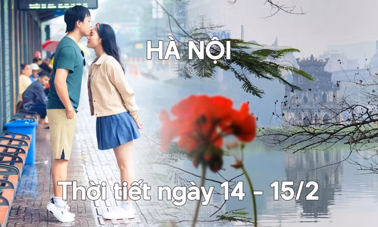Thời tiết Hà Nội ngày Lễ tình nhân như thế nào?
