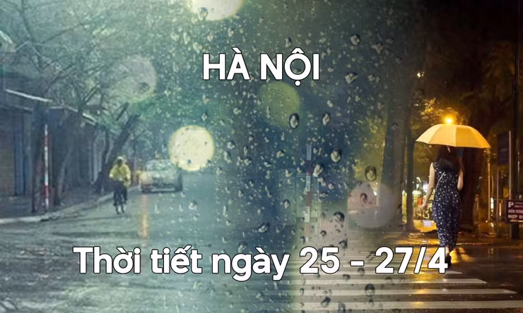 Cuối tuần Hà Nội giảm nắng có mưa dông nền nhiệt ít biến động 