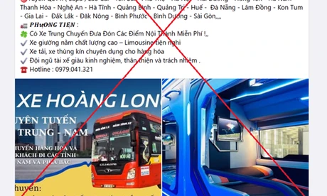Triệt phá ổ nhóm lừa đảo bán vé xe Tết liên tỉnh