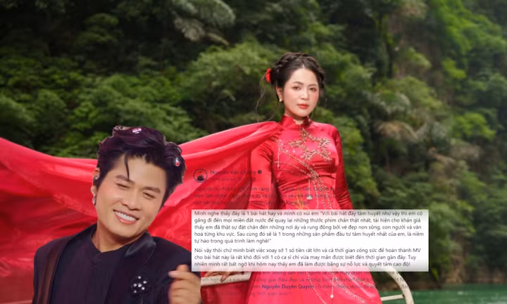 "Thầy" Nguyễn Văn Chung làm cố vấn, "xúi" Duyên Quỳnh đi khắp 3 miền quay MV