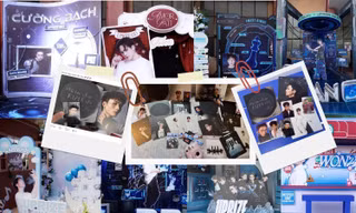 Fan meeting UPRIZE: Booth check-in nối dài, RIZER khoe "túi mù" có thần tượng