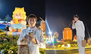 Bùi Duy Ngọc "biến hình" linh vật ngựa Quy Nhơn, Dương Lâm check-in trực tuyến