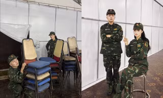 Hương Giang "hai mặt một lời" với Duy Khánh ở hậu trường show vì màn giả giọng