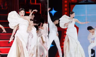 Sau màn hát "oét" ồn ào, Hồ Ngọc Hà "phục thù" tại Chung kết Miss Cosmo 2025