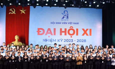 Toàn cảnh Đại hội đại biểu toàn quốc Hội Sinh viên Việt Nam lần thứ XI