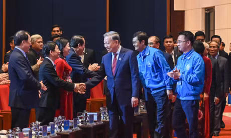 Tổng Bí thư Tô Lâm dự phiên trọng thể Đại hội Hội Liên hiệp thanh niên Việt Nam lần thứ IX