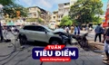 TIÊU ĐIỂM: Luật sư nói gì về vụ ô tô tông liên hoàn 10 xe máy ở Hà Nội?