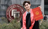 Nam sinh trường ĐH Ngoại thương cao 1m84 sở hữu bảng thành tích học tập 'khủng'
