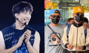Anh Tú và ERIK giúp "Anh trai" này thoát khỏi "fan cuồng" đeo bám tại sân bay
