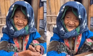 Bà cụ ở Hà Giang hút "triệu view" với chỉ một từ tiếng Anh, ai xem cũng ấm lòng