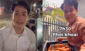 Danh tính Gen Z ngày làm công sở, tối bán khoai nướng vỉa hè gây sốt cõi mạng